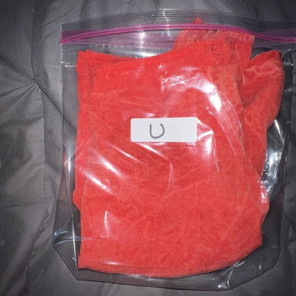 Project Social T Los Angeles Short Sleeve Smocked Top Blouse Women S Red‎ Orange - Picture 8 of 8